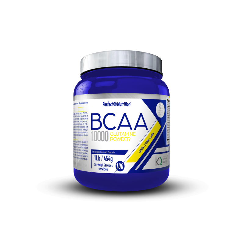 BCAA + Glutamina Power - lemon 454 gr Master Nutrition