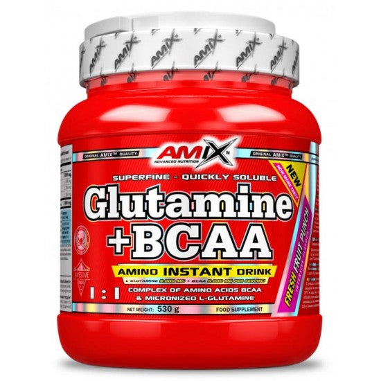 Glutamine + Bcaa 530 Gr AMIX Master Nutrition