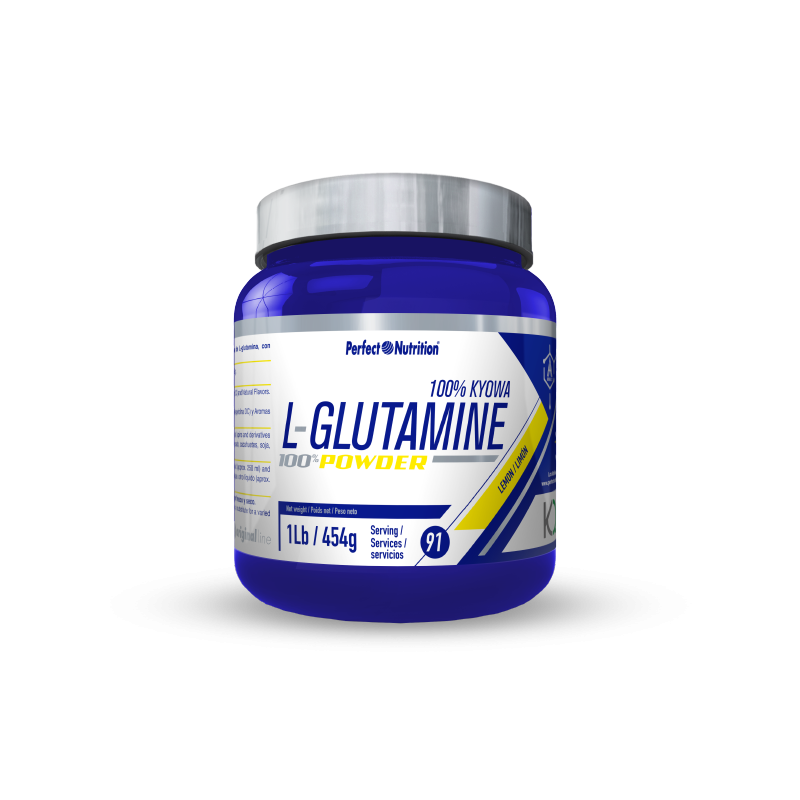 L-Glutamine 100% Powder - 454 gr - Original Line Master Nutrition